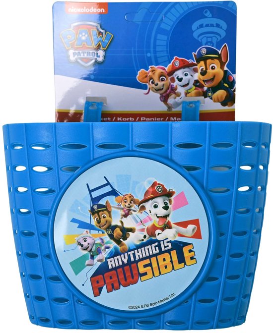 Paw Patrol Plastic Mandje - Jongens - Blauw van PAW PATROL — afbeelding 2