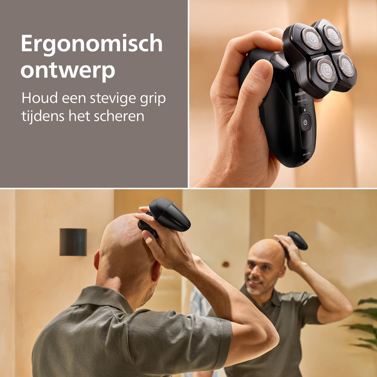 Philips Series 5000 Headshaver - Scheerapparaat mannen hoofd - afbeelding 3