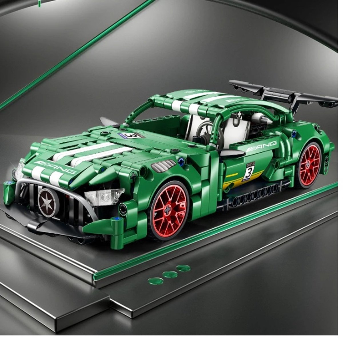 Raceauto bouwset – 456 stuks