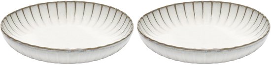 Serax Inku By Sergio Herman Diep Bord Ø23 Set Van 2 White
