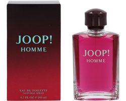 Joop! Homme Eau de Toilette voor heren - Sensuele geur met kruidige noten - 200 ml
