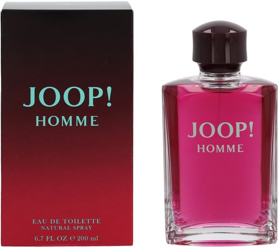 Joop! Homme Eau de Toilette voor heren - Sensuele geur met kruidige noten - 200 ml