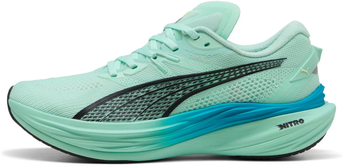 Hardloopschoenen Puma Deviate Nitro 3 Groen