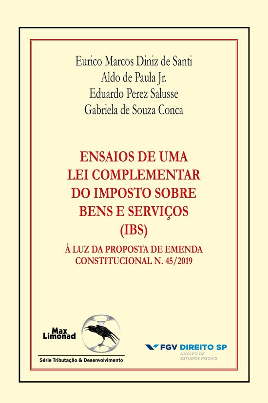 Ensaios de uma lei complementar do Imposto sobre Bens e Serv ... - cover