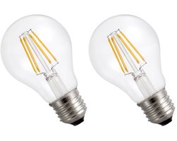 Spectrum LED Lamp E27 3.8W 230V - 806 Lumen - 4000K Neutraal wit - Natuurlijk licht - Energiezuinig - 2 stuks