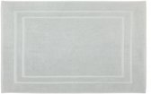 DoubleDry Hotel Badmat 50 x 80 cm – 100% Katoen 1000 g/m2 – Zacht & Absorberend - Lichtgrijs