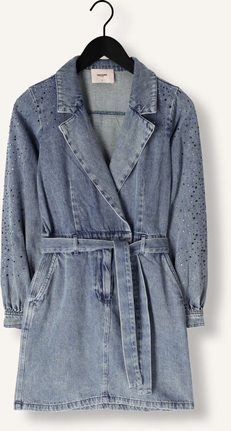 Freebird Doraline Dames Jurk Blauw Maat XL bol - Main Image