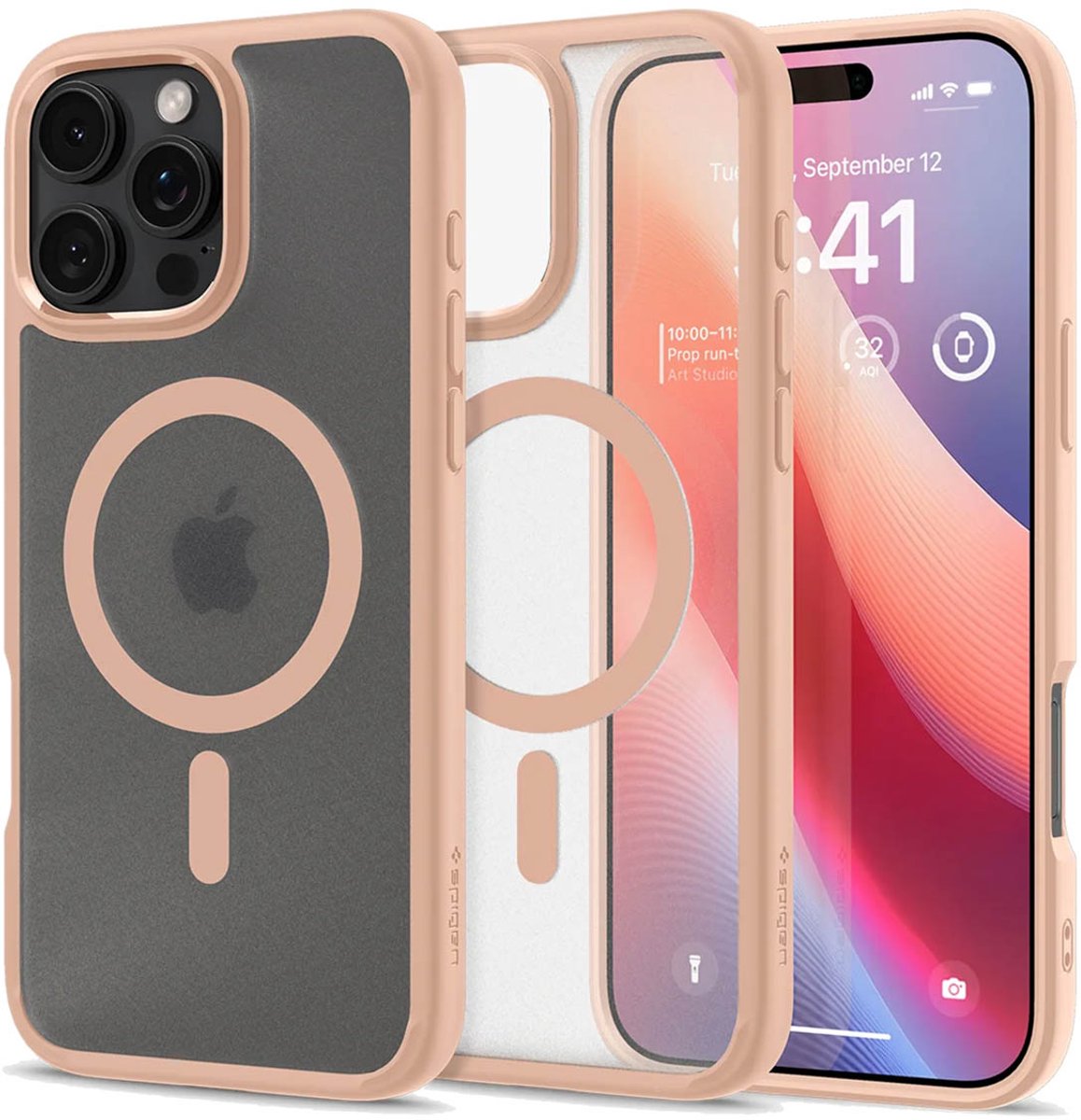 Spigen iPh 6.3in 2024 UltHybr Frst RsTit