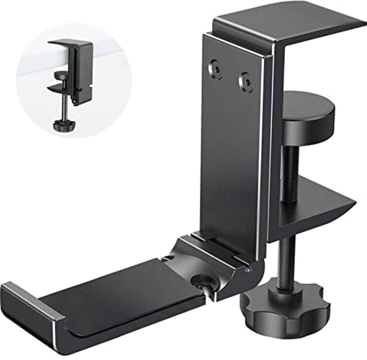 Opvouwbare Gaming Headset Stand met Verstelbare Klem voor Hoofdtelefoons