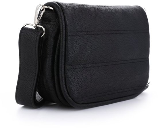STILORD Wanda Leren Handtas Dames Klein Elegante Schoudertas voor Vrouwen Casual Tas for Shopping Vrijtijd Chique Vintage Crossbody Bag Echt Leder Kleur:zwart