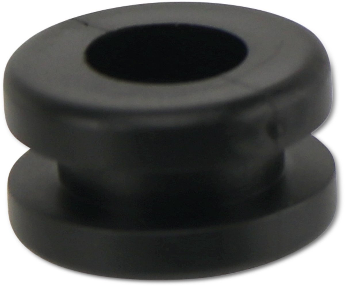 KSS Kabeldoorvoertule PVC, zwart, plaatdikte 3, gat-Ø 7,8, open, 1 stuk