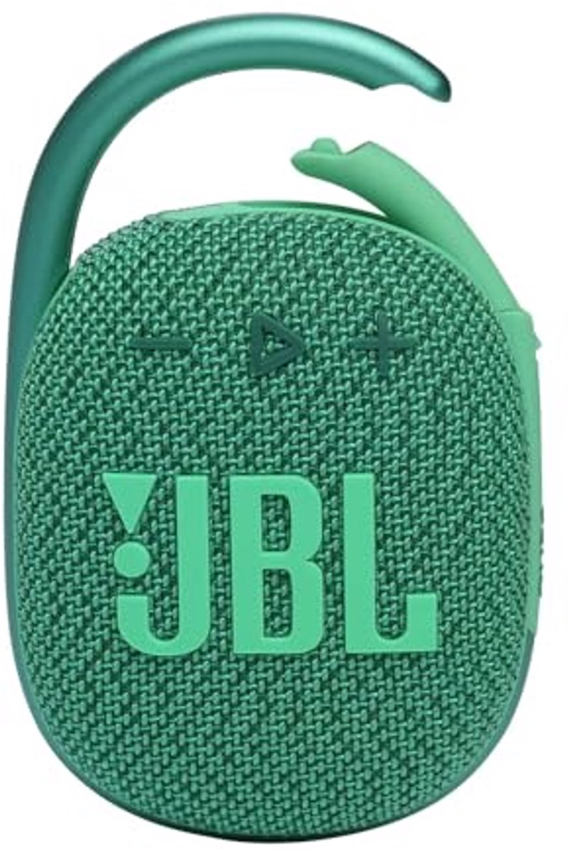 Draagbare Bluetooth speaker - Water- en stofbestendig met 10 uur batterijduur en carabiner in groen