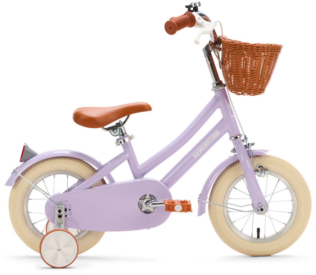 Generation Hip Kinderfiets 12 inch - Lila - Fiets voor kinderen van 2 tot 4 jaar