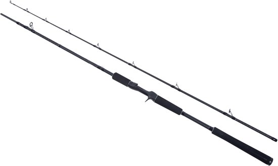 Ultimate Collos Heavy Baitcasthengel Combo 2.40m (50-200g) - Roofvis set van Merkloos — afbeelding 2