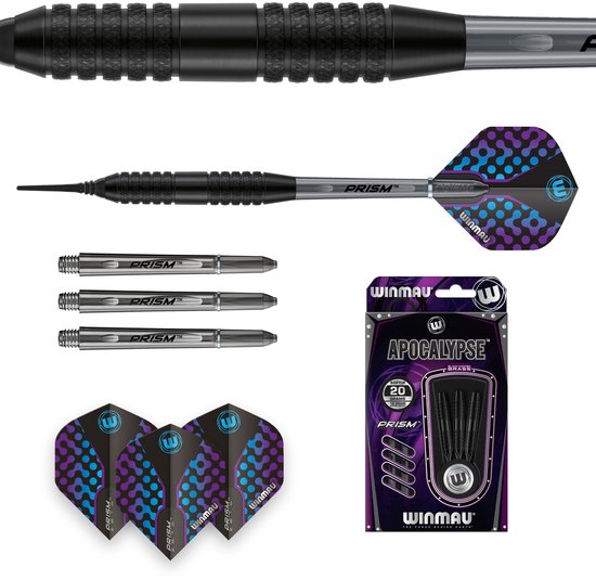 Winmau Apocalypse 3 Brass - Soft Tip Darts van Winmau — afbeelding 5