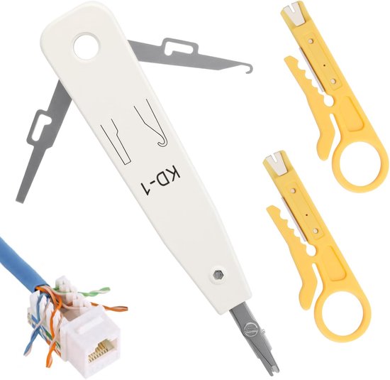 BigCheer LSA Opleggereedschap, gereedschap-netwerk, Lsa Plus ophanggereedschap, aanleggereedschap, kroon, opleggereedschap, netwerk voor netwerkdozen, patchvelden, opbouw- en inbouwdozen