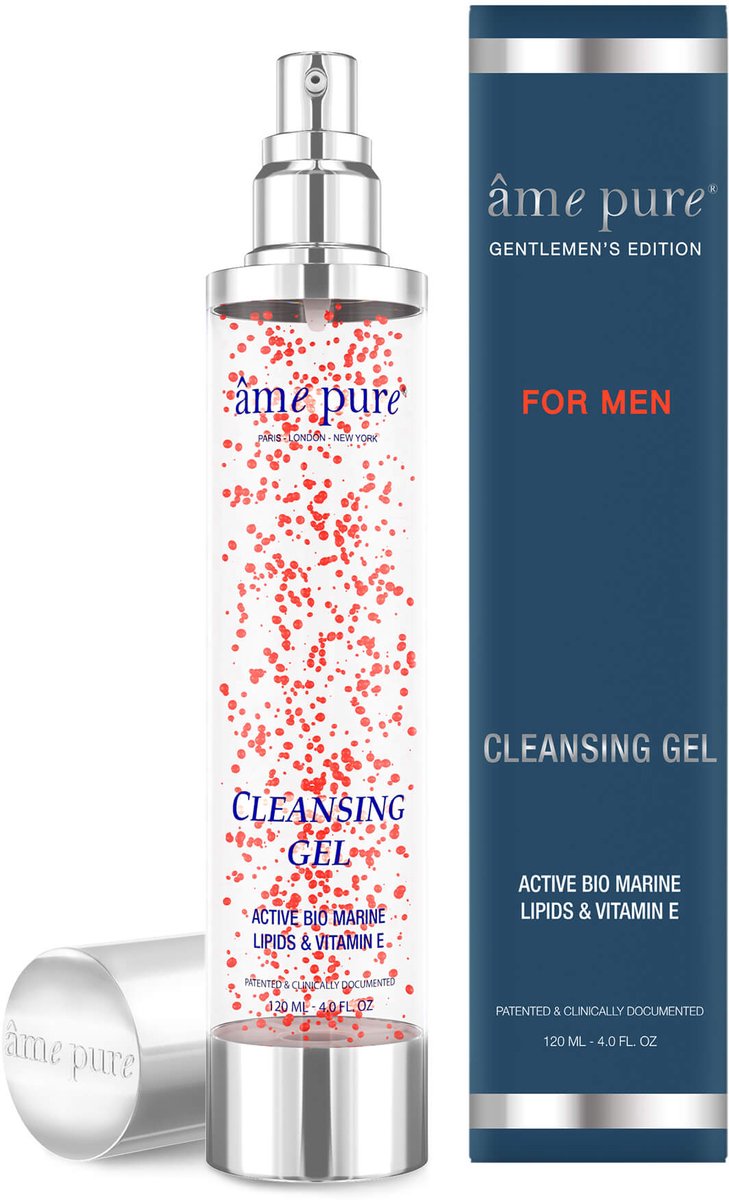 âme pure GENTLEMEN CLEANSING GEL - Milde Gezichtsreiniging Met Vitamine E