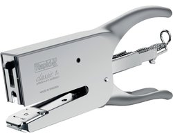 Rapid K1 Classic Niettang - Platinum Chroom - Tot 50 vel - Verstelbaar Aambeeld - Zilver