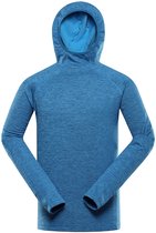 Alpine Pro Rolt Fleece Met Kap Blauw 2XL Man
