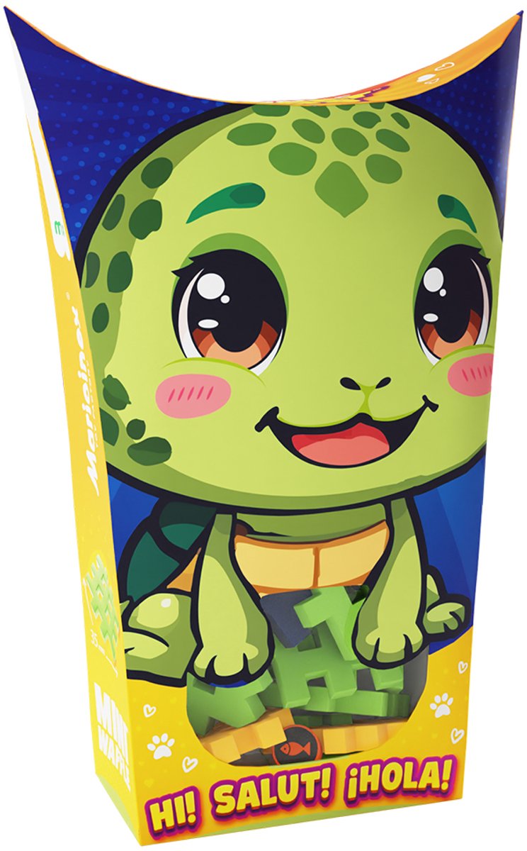 Mini wafel blokken pocket pets schildpad - Marioinex - vanaf 3 jaar