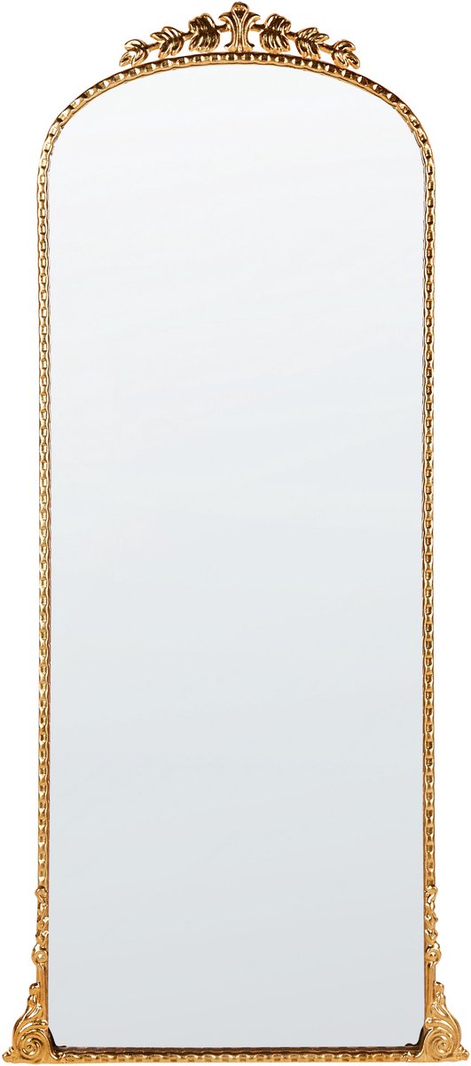 Beliani LIVRY - Wandspiegel - Goud - 51 x 114 cm - Metaal