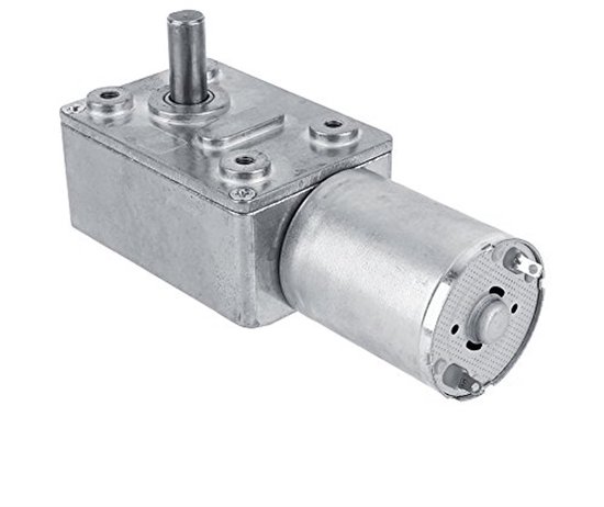 Gear Motor DC 12V 2RPM Gear Motor Reversible High Turboworm Geared Motor