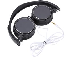Foldable Compact Wired Headset Stereo HiFi Music Headphones Portable Audio and Video