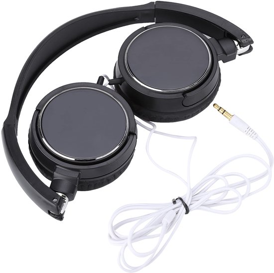 Foldable Compact Wired Headset Stereo HiFi Music Headphones Portable ...