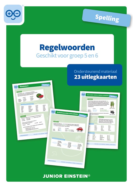Spelling Ondersteunend Materiaal Regelwoorden groep 5 en 6 - cover
