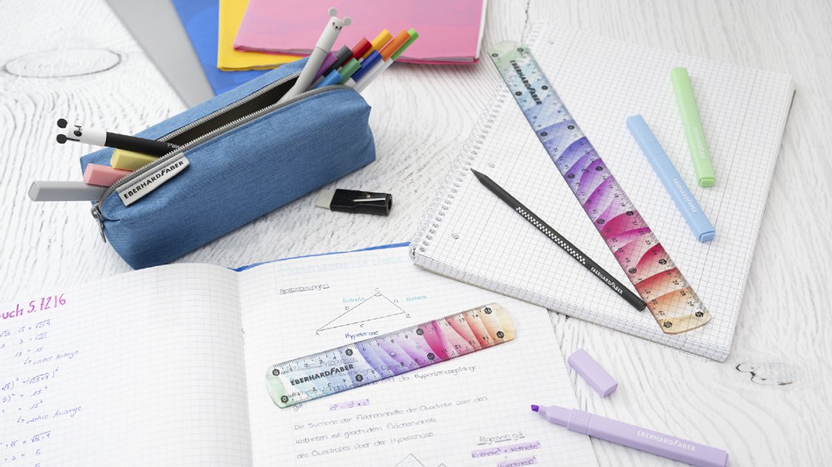 Eberhard Faber liniaal Rainbow, 30 cm