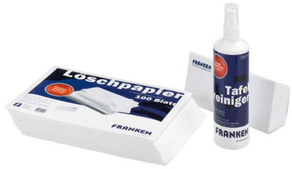 FRANKEN Reinigingsset voor whiteboards