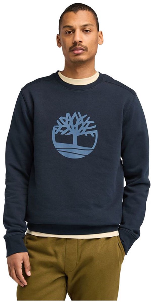 Timberland Kennebec River Tree Logo Sweatshirt XL Man Dark Sapphire