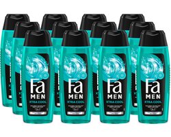Fa Extreme Cool Douchegel 12x250ml - Voordeelverpakking