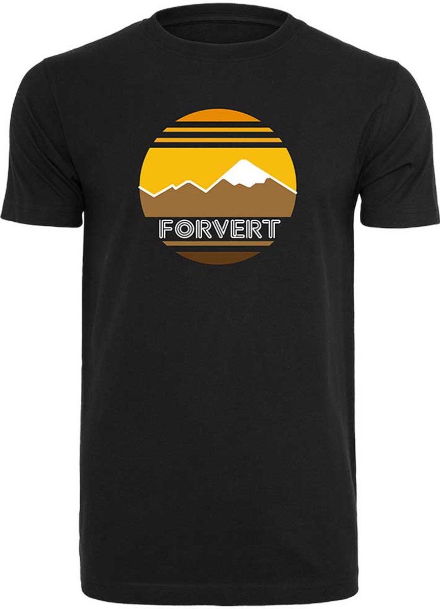 Forvert - Bishop Heren T-shirt - S - Zwart
