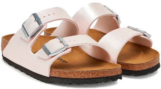 Birkenstock Arizona Birko-flor Sandales pour femmes En Relief Rose EU 41 Femme