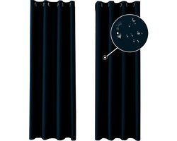 Gordijnen kant en klaar met haakjes - Klaar-om-te-hangen gordijnen - Inbetween gordijnen - Verduisterend - Woonkamer - Slaapkamer - Raamdecoratie - Huis - Interieur