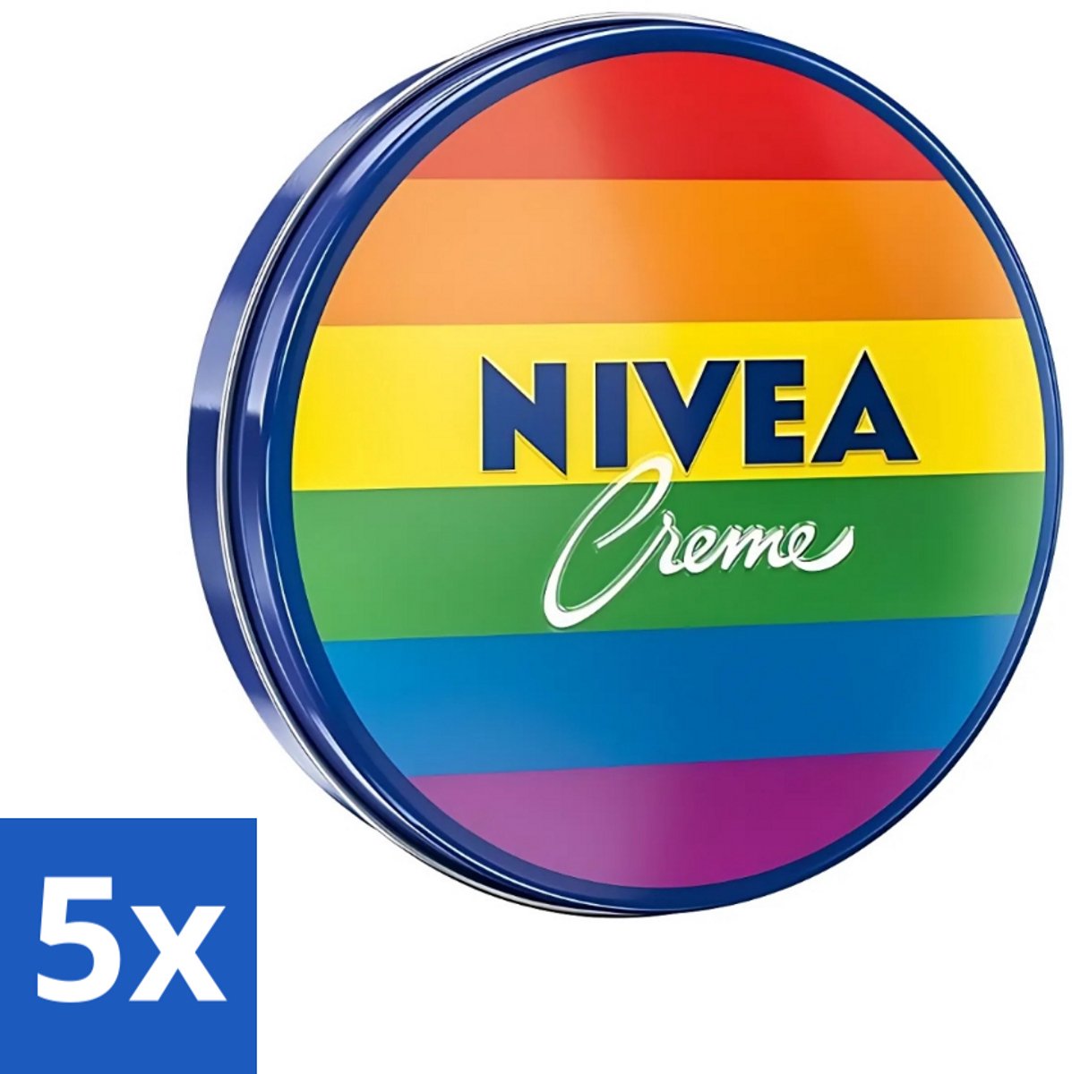 5 x Nivea - Crème #BeYou - Beschermt & Verzorgt - 150 ml (Special Edition) - Crème - Huid Verzorging - Hydratatie - Huidbescherming - Gezicht Crème