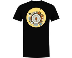 Retro Music Heren T-shirt - muziek - speaker - dj - vintage - oldschool - shirt