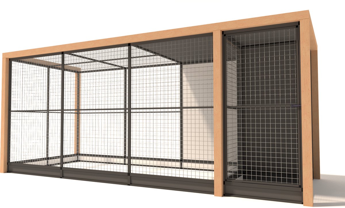 Glorenza Aluminium Alfred - 475x190x202 met sluis