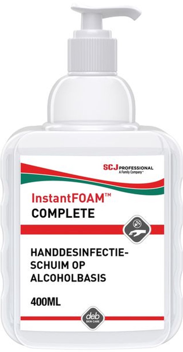 Handgel desinfecterende - Schuim op alcohol basis - Deb InstantFOAM 400ml 12 stuks (DIF12400)