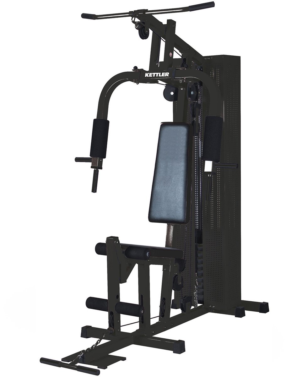 Kettler Krachtstation Basic – Compacte homegym met 50 kg gewichtsblok