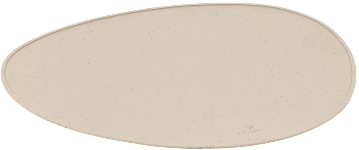 Palopa Honden voedingsmat / placemat voor de hondenbak Loua granule taupe