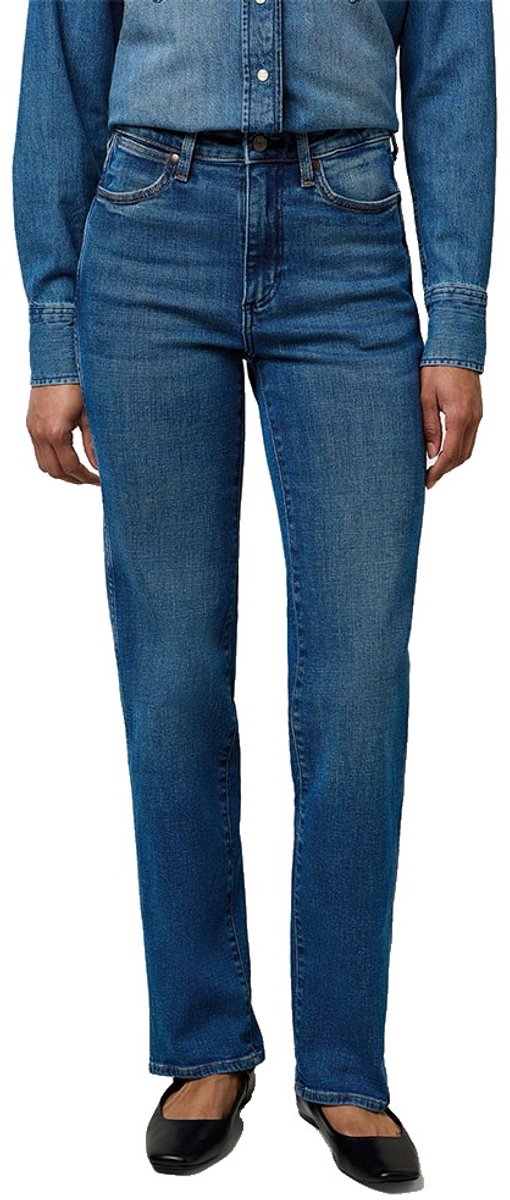 Wrangler 112371166 Straight Fit Spijkerbroek 26 32 Vrouw Cowboy Crest