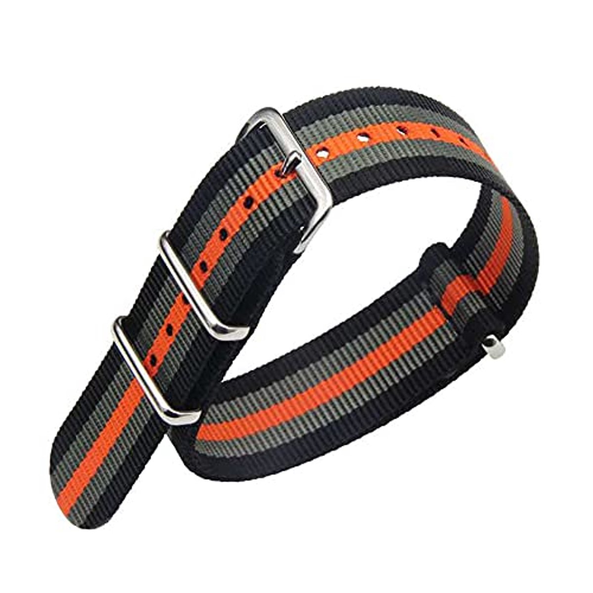 Nylon Horlogebandjes in Militair Stijl - Verkrijgbaar in Diverse Kleur- en Breedteopties