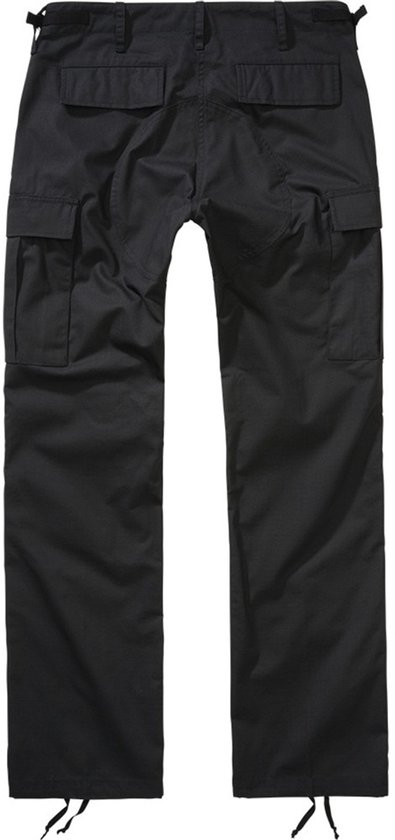 Urban Classics Pantalon jambes droites -Taille, 26 pouces- BDU Ripstop Zwart