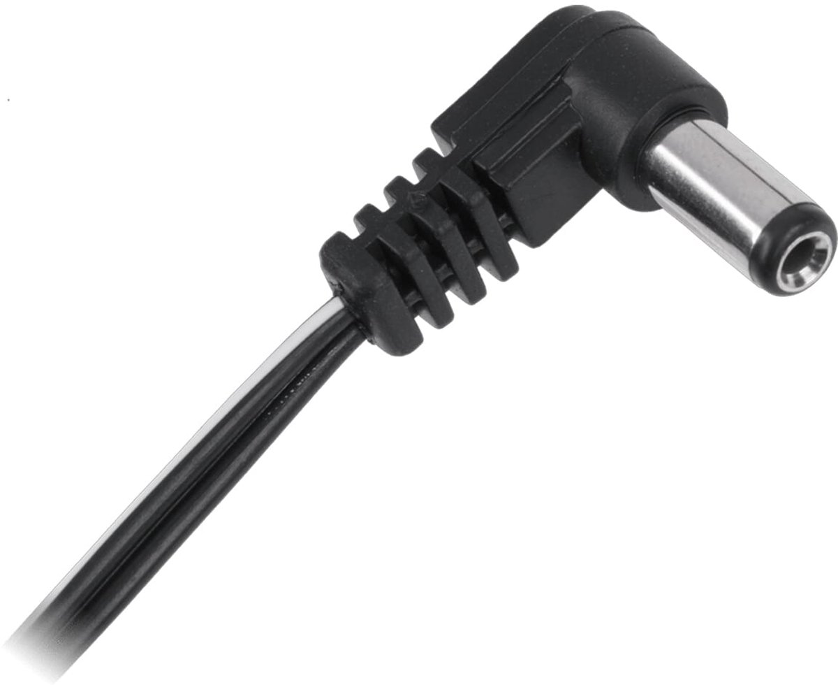 VLTG DC Aansluitkabel - 2.1x5.5mm - Haaks - 110cm