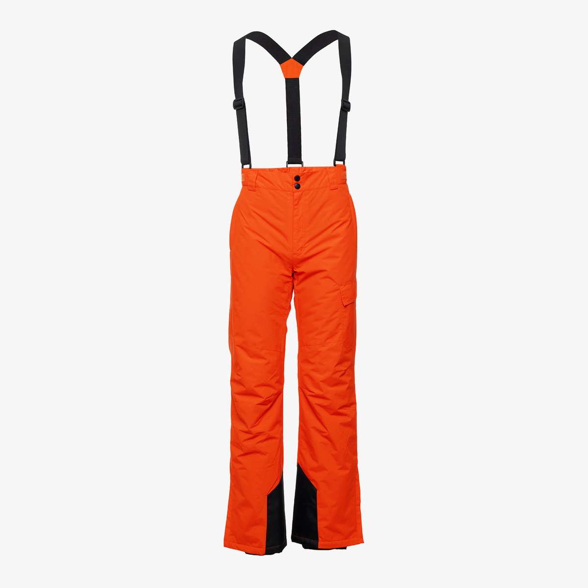 Mountain Peak heren skibroek bretels 10000 mm waterkolom Oranje