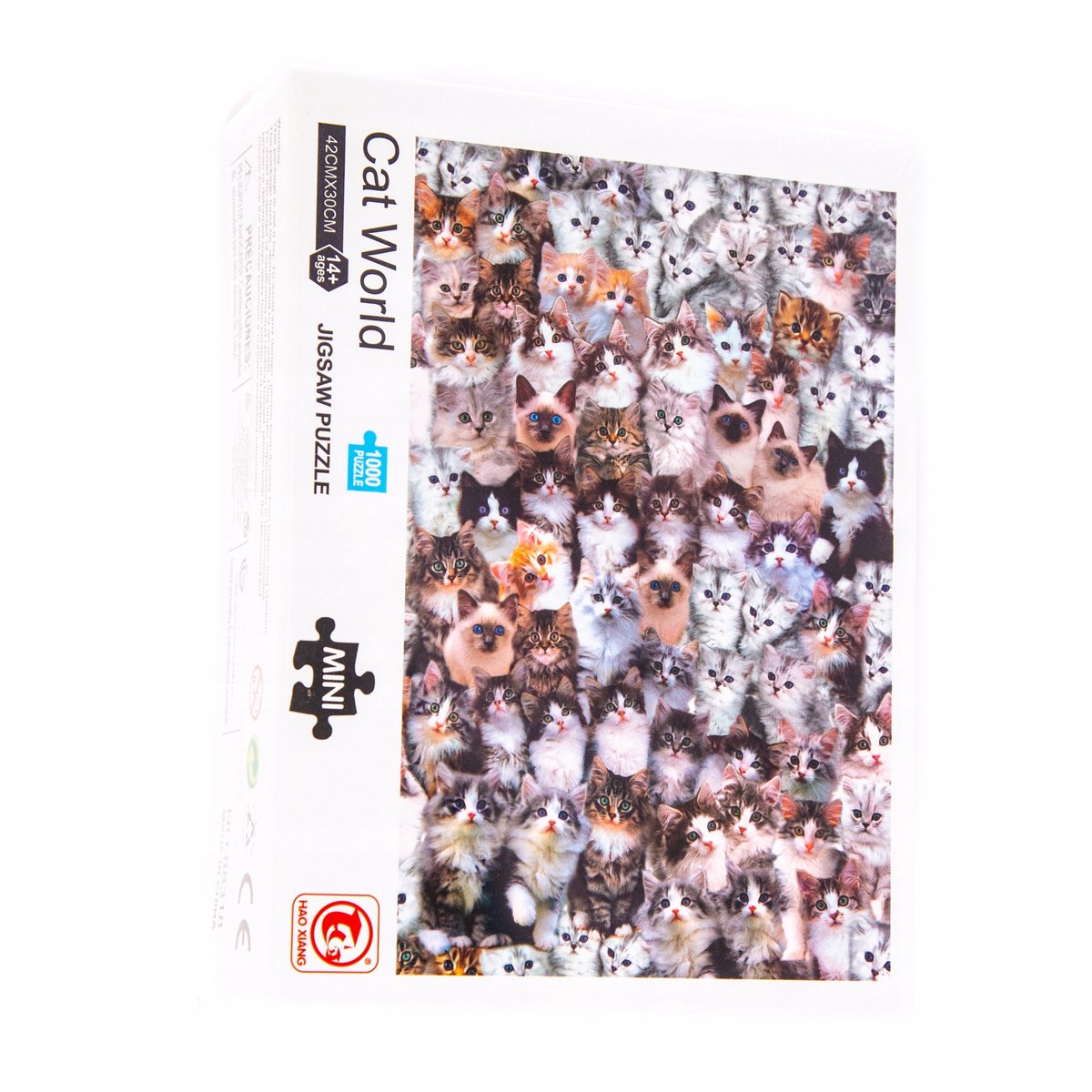 Minipuzzel 1000 Stukjes - Kattenwereld