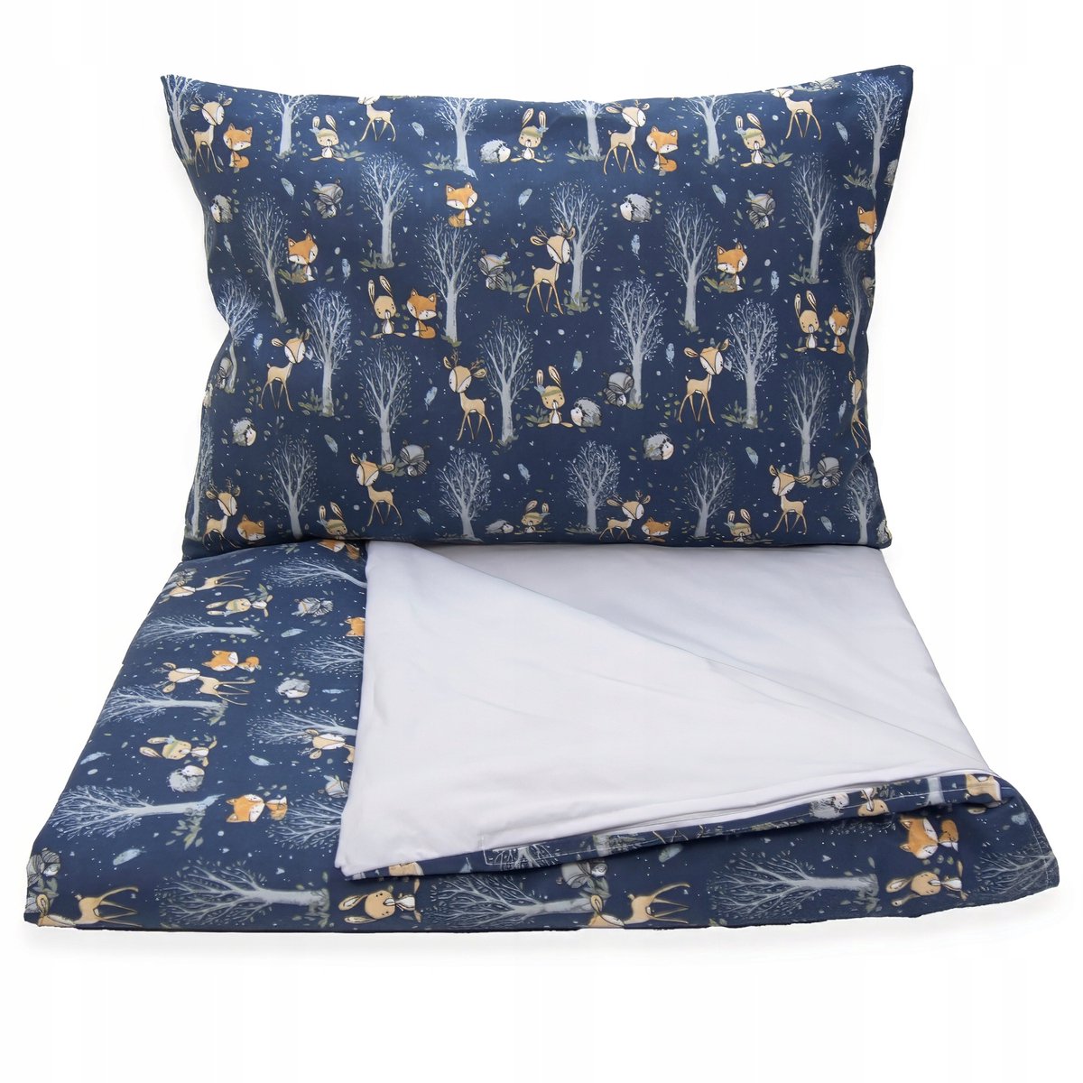 Kinderbeddengoed 120x160 cm, 2-delig, katoen, met kussenlus 50x70 cm