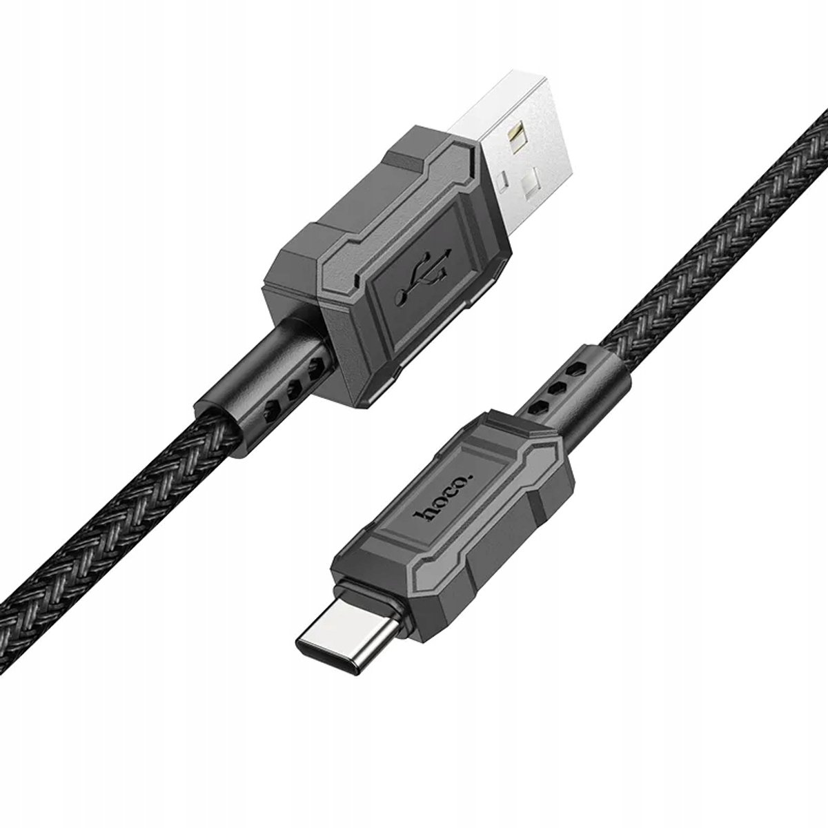HOCO USB-C Kabel Leader X94 Zwart 1m - 3A Snelladen & Data